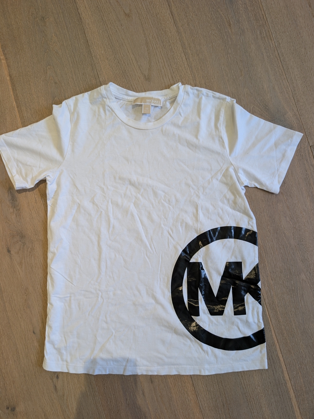 Michael Kors Women's White Logo T-Shirt